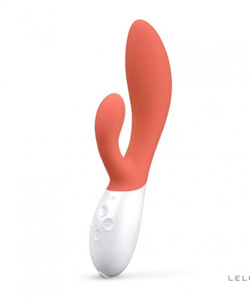 LELO - INA 3 LUXURY CORAL RABBIT VIBRATOR