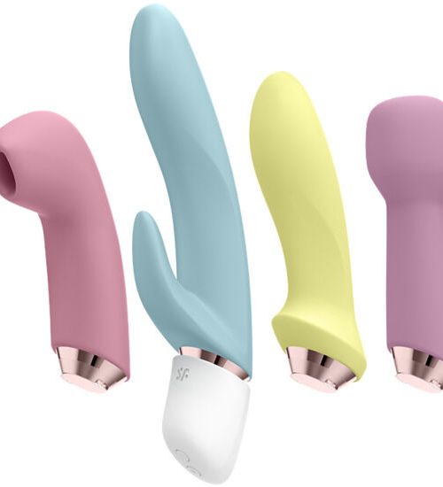 SATISFYER - MARVELOUS FOUR VIBRATOR & AIR PULSE SET