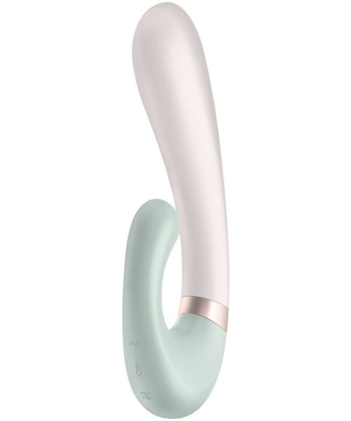 SATISFYER - HEAT WAVE VIBRATOR APP WHITE