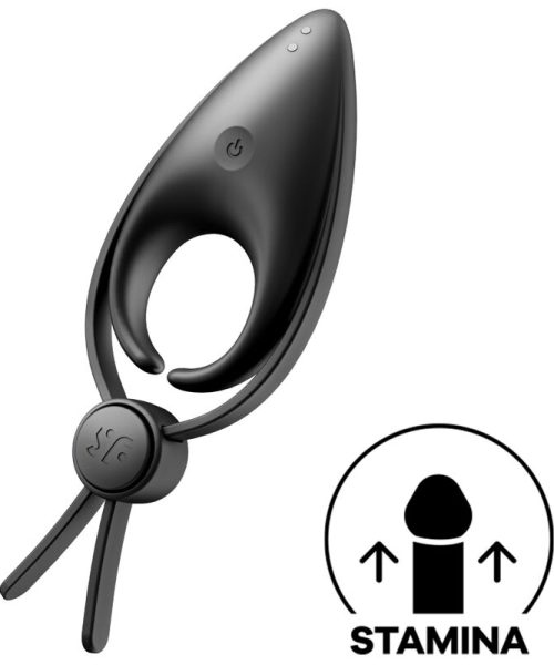 SATISFYER - SNIPER RING VIBRATOR BLACK