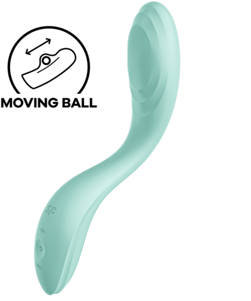 SATISFYER - RRROLLING PLEASURE GSPOT VIBRATOR GREEN