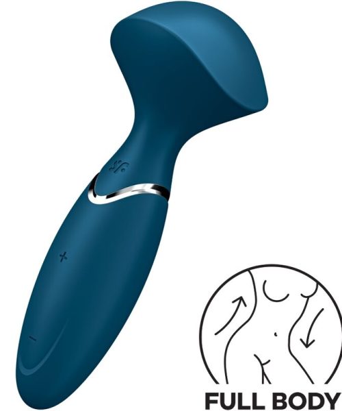 SATISFYER - MINI WOND-ER BLUE