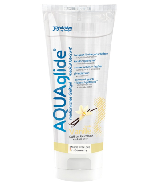 JOYDIVISION AQUAGLIDE - Lubrifiant PE BAZĂ DE APA DE VANILIE 100 ML