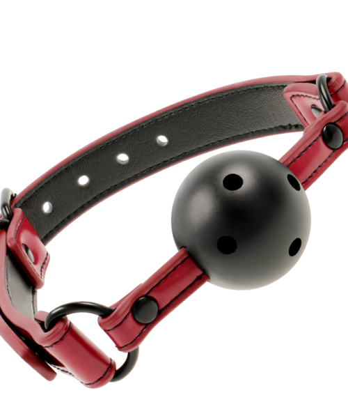 FETISH SUBMISSIVE DARK ROOM - BREATHABLE GAG